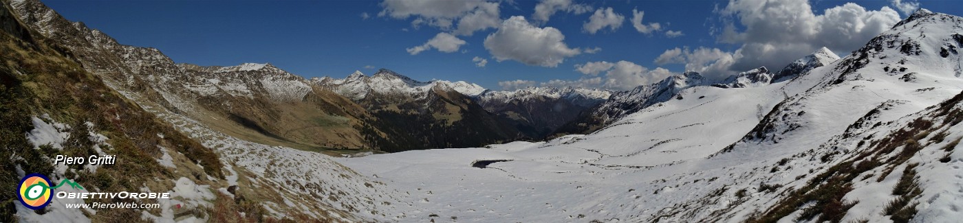 51 Scendendo sul 101 rivedo le mie orme nella neve del percorso seguito .jpg